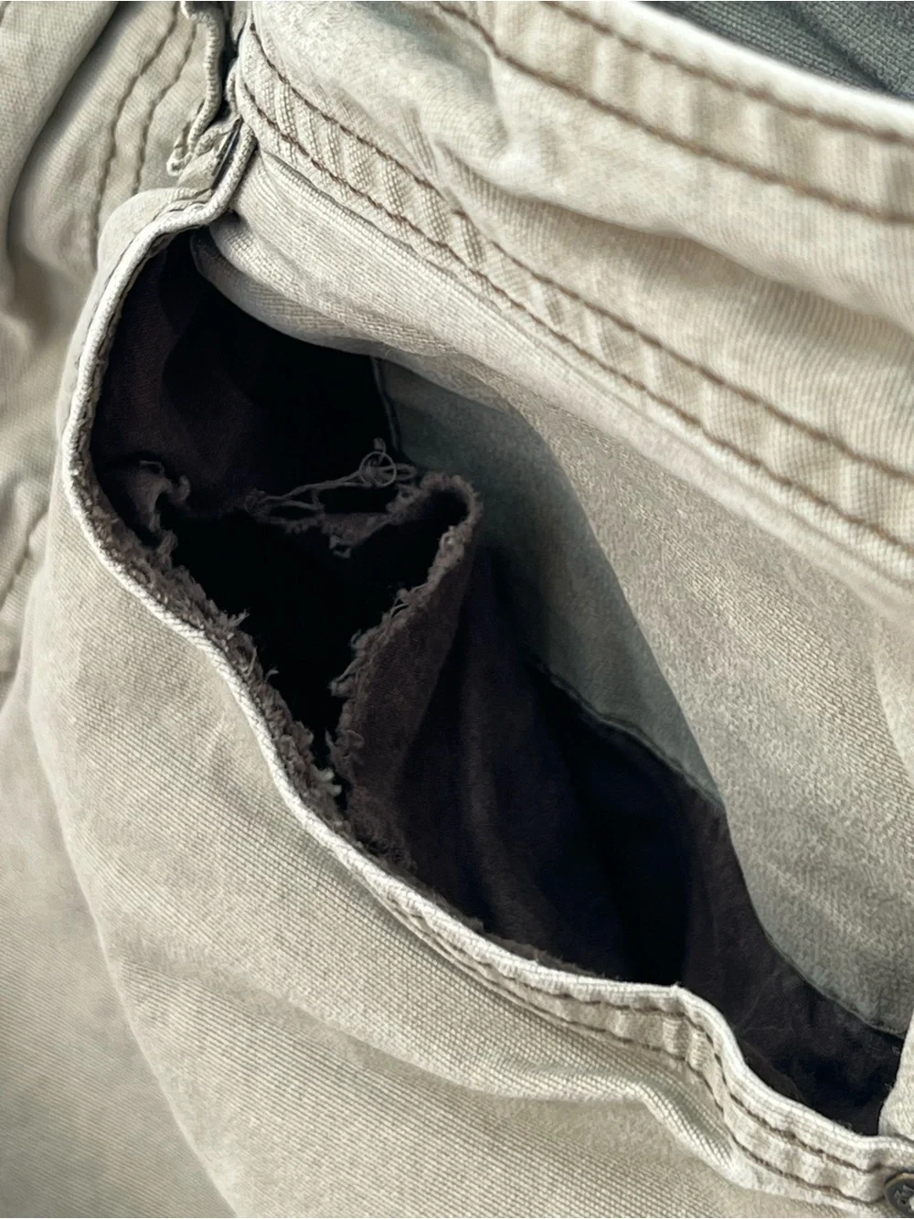 Prana Men's Slim Jeans in Taupe-Grey, 32 waist